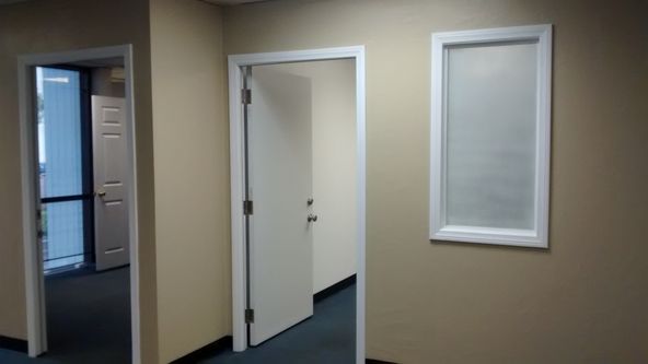 RECEPTION, TWO PRIVATE OFFICES AND OPEN SPACE. NICE LAYOUT. CORNER SUITE.